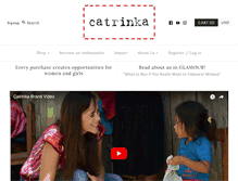 Tablet Screenshot of catrinka.com